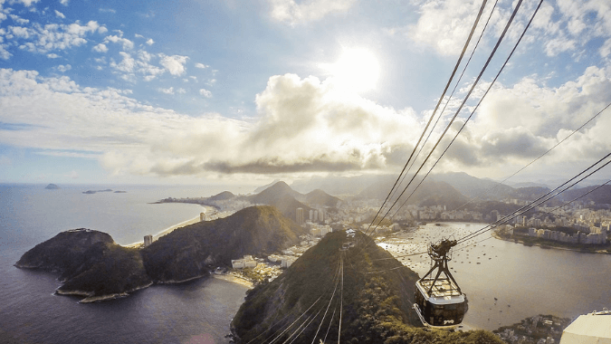 The view from Sugarloaf Mountain will blow your mind, see Rio from the clouds! The view from Sugarloaf Mountain will blow your mind, see Rio from the clouds!