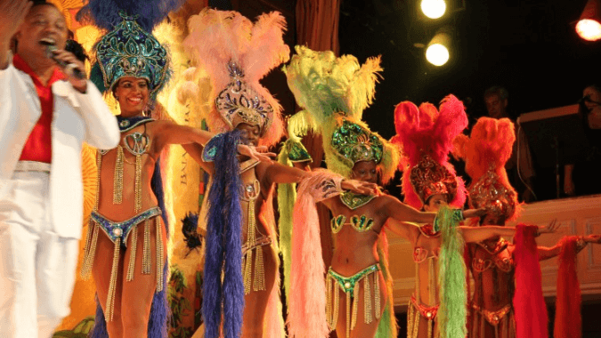 Spend one of the best nights in Rio and enjoy the Samba and Folklore Show. Spend one of the best nights in Rio and enjoy the Samba and Folklore Show.