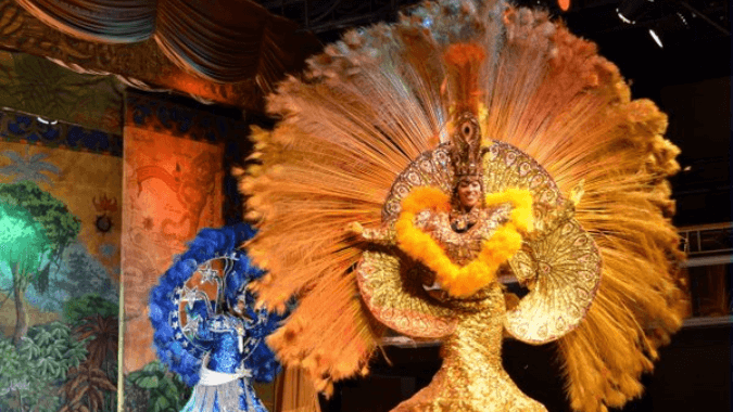 Among colorful characters and lively music, get to know the culture of Brazil with this spectacular Ginga Show! Among colorful characters and lively music, get to know the culture of Brazil with this spectacular Ginga Show!