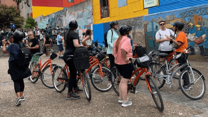 Buenos Aires bike tour: iconic neighborhoods and scenic stops