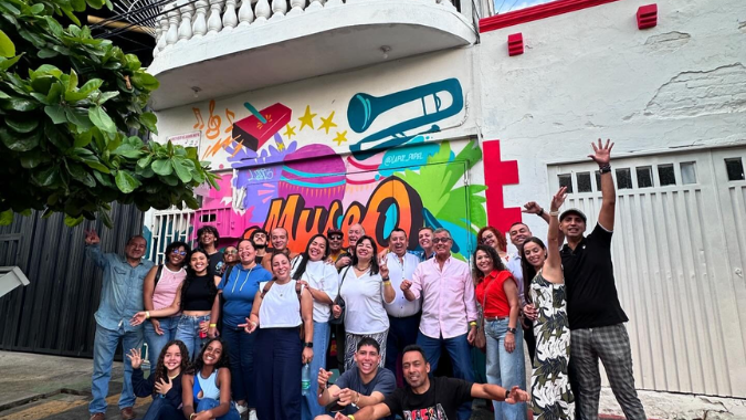 Meet local dancers and even enjoy exciting salsa steps!