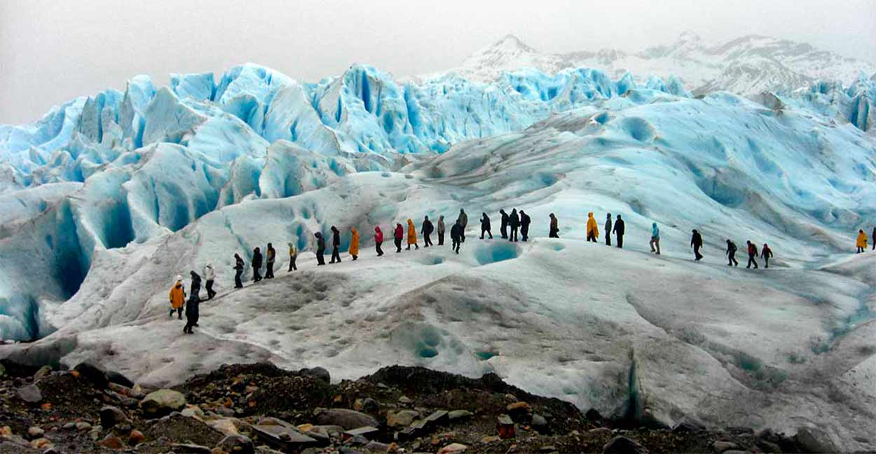 Trakking en el glaciar perito moreno