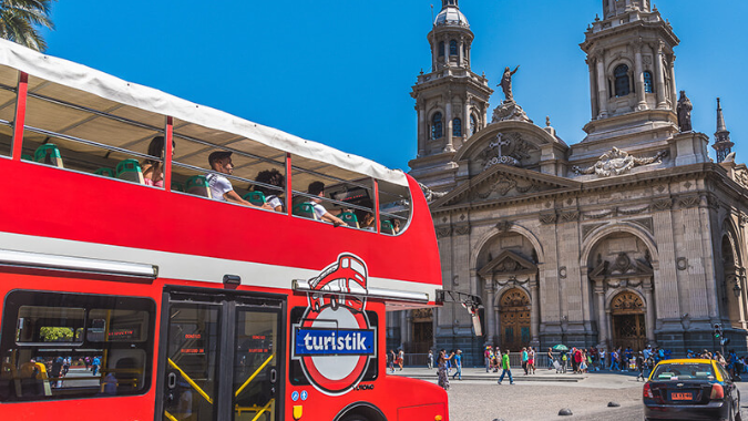 Ônibus turístico de Santiago do Chile A melhor maneira de visitar a cidade!