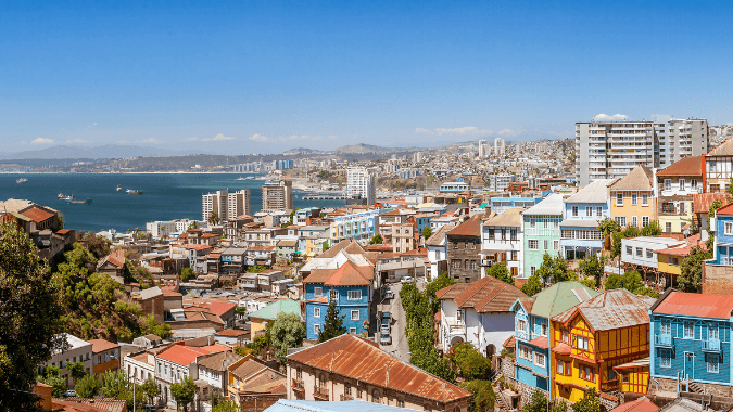 Known as the most bohemian city in Chile, Valparaíso!